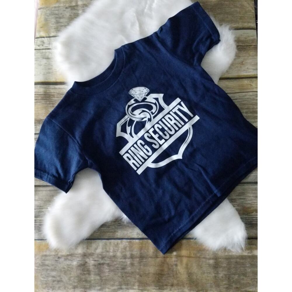 Ring Security Ring Bear Tee Shirt Sz 3T